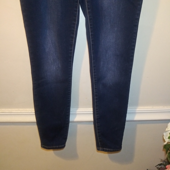 3/$18 Maurices Dark Wash Denim Jeggings - Picture 3 of 10